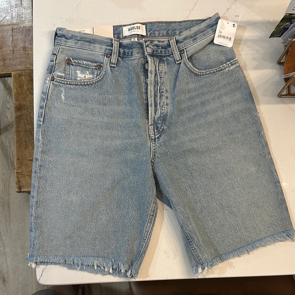 AGOLDE 90’s pinch waist high rise short
